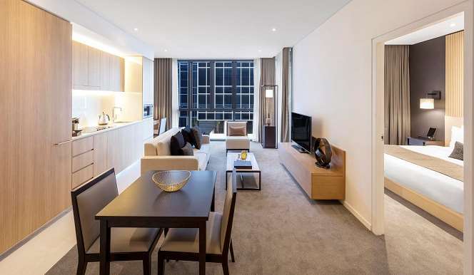 Skye Hotel Suites Parramatta Zimmer foto A typical apartment
